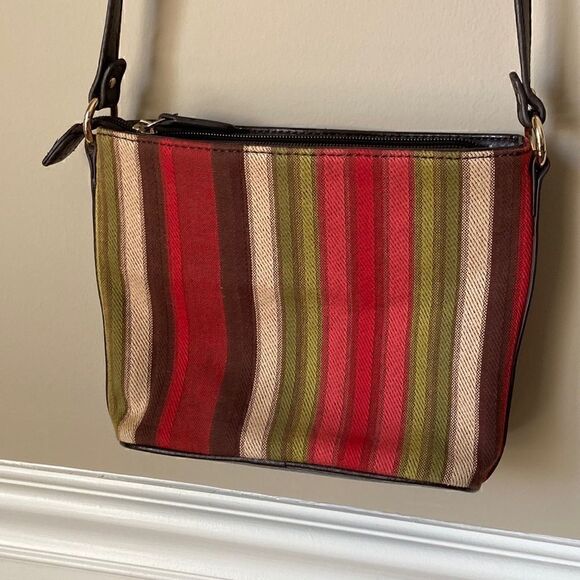 small Canvas Stripe Etienne Aigner Bag - Picture 10 of 12